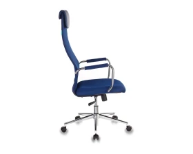 Кресло Бюрократ KB-9N Сетка/ Ткань, Синий images