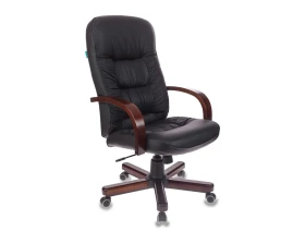 Кресло Бюрократ T-9908 Натуральная кожа, Черный images