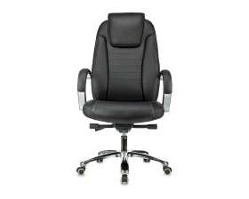 Кресло Бюрократ T-9923S Натуральная кожа, Черный images