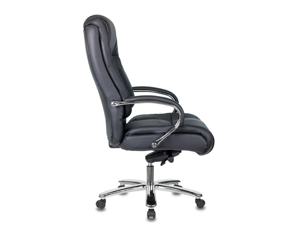 Кресло Бюрократ T-9925SL Натуральная кожа, Черный