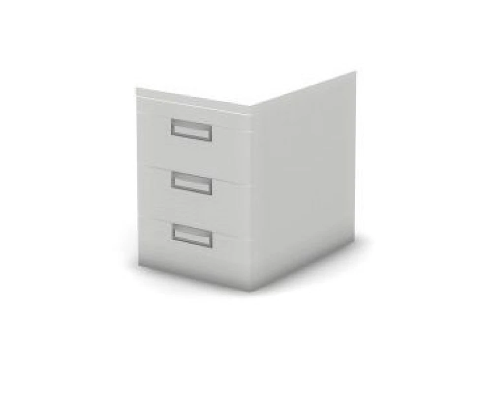 Тумба опорная 3 ящика, 43,2х60х58 Activ