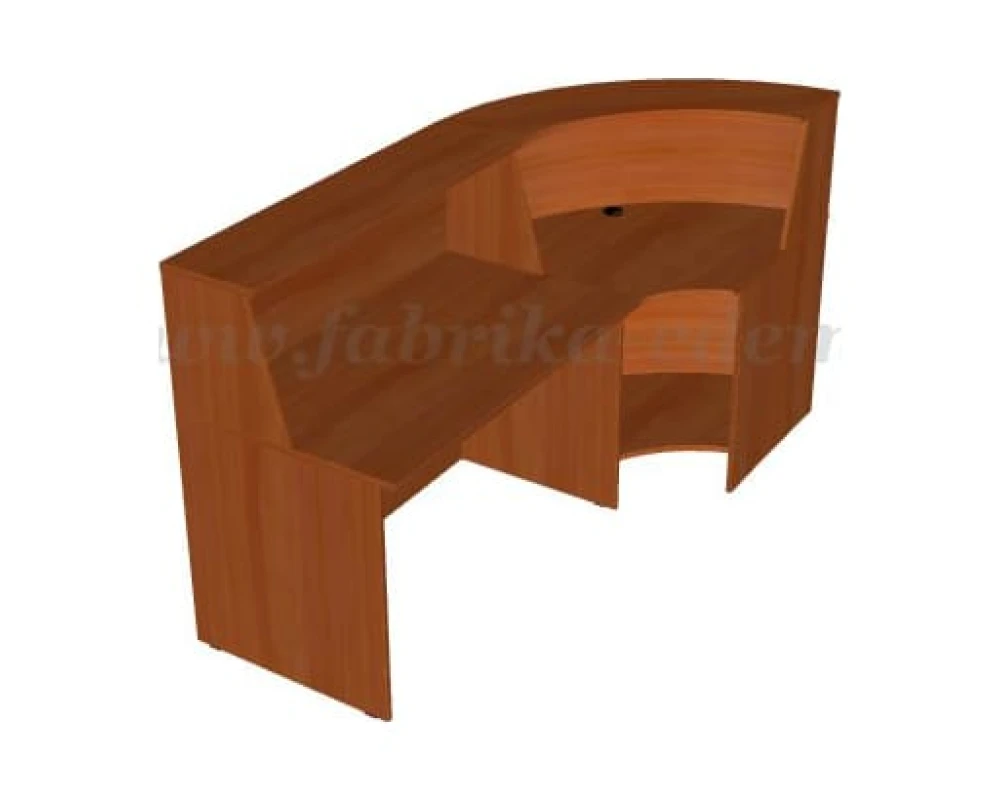 Стойка ресепшен угловая 210x90x117 Эдем