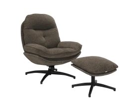 Кресло Everprof Лайм / Lime Ткань, Темно-коричневый images