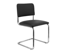 Кресло Everprof Silwia Экокожа, Черный images