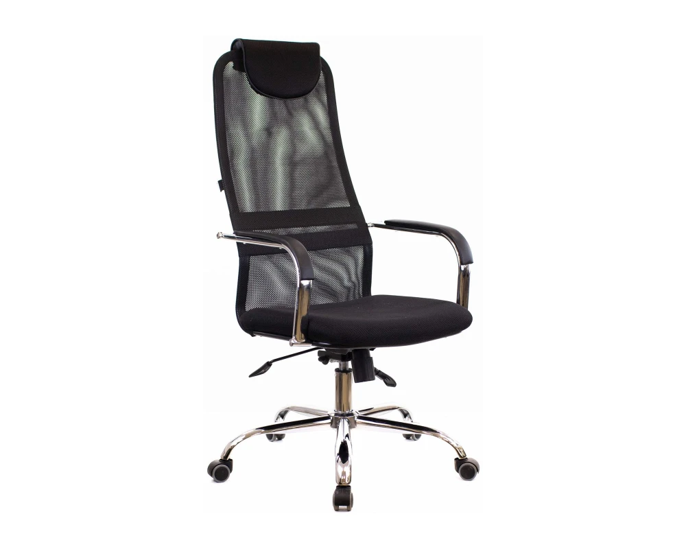 Кресло Everprof EP-708 TM Сетка/ Ткань, Черный