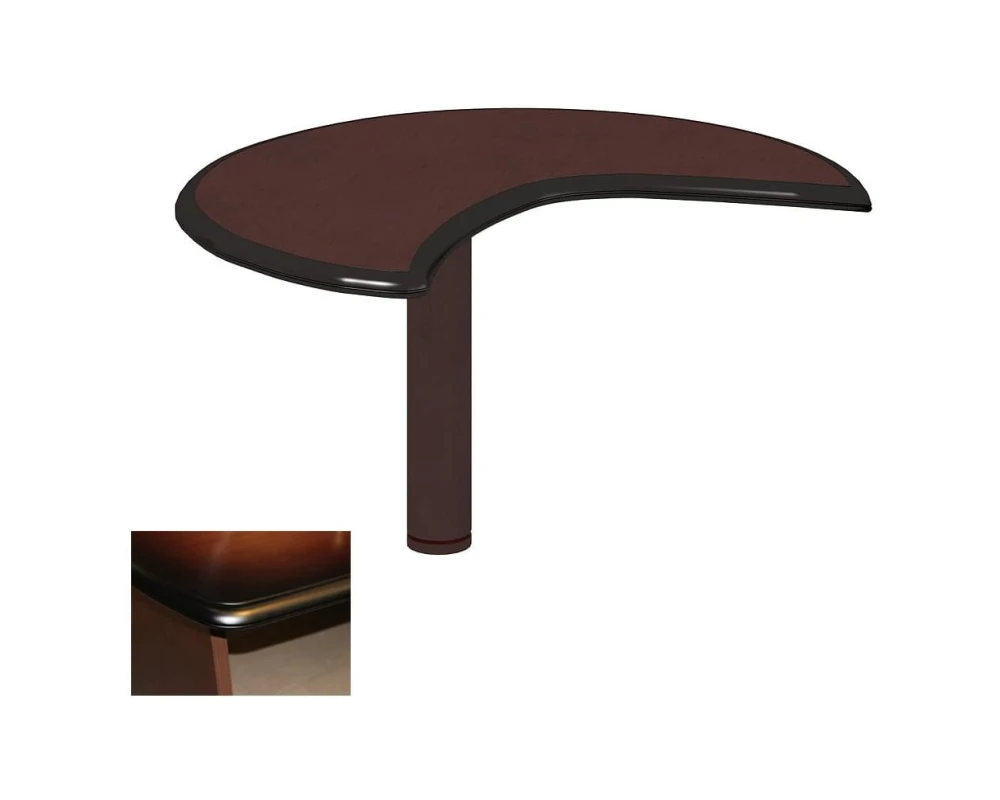 Конференц стол ПК-МСП-ПР115Х125ЛСУ-В1 Маэстро премиум