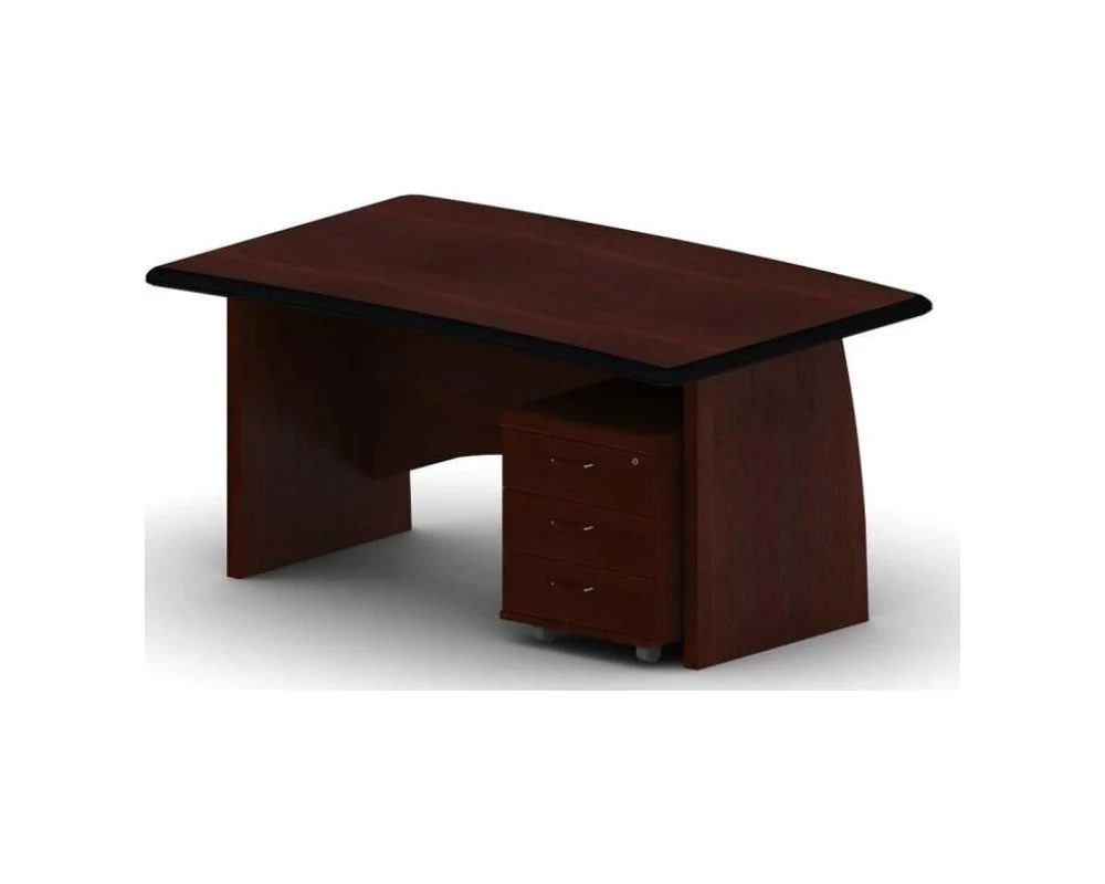 Стол и тумба мобильная ПК-МСП-КОМП№50-В1 Маэстро премиум