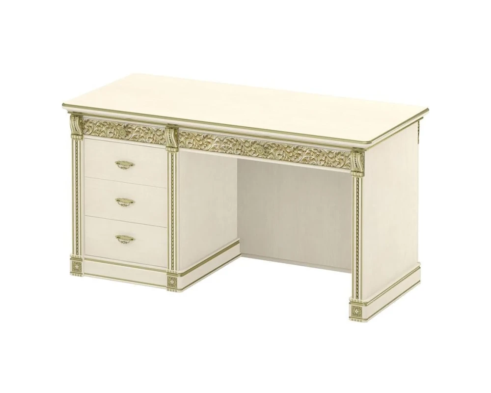 Стол руководителя однотумбовый ПК-МР-СТР149Х69/1Т-В2 Марсель