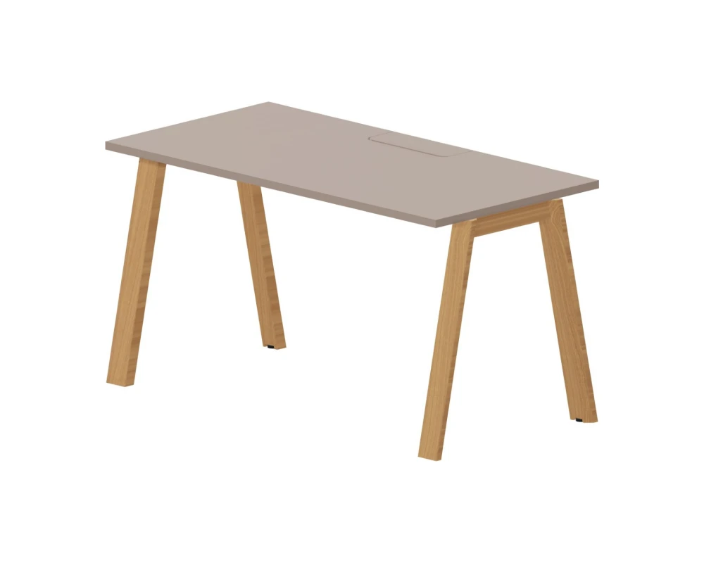 Стол для переговоров 140х70х75 (меламин. аутлет) Артвуд / Artwood Тортора/Бук