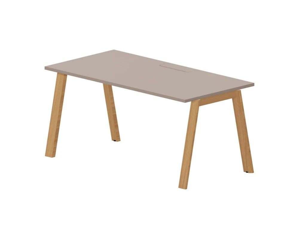 Стол для переговоров 160х80х75 (меламин. аутлет) Артвуд / Artwood Тортора/Бук