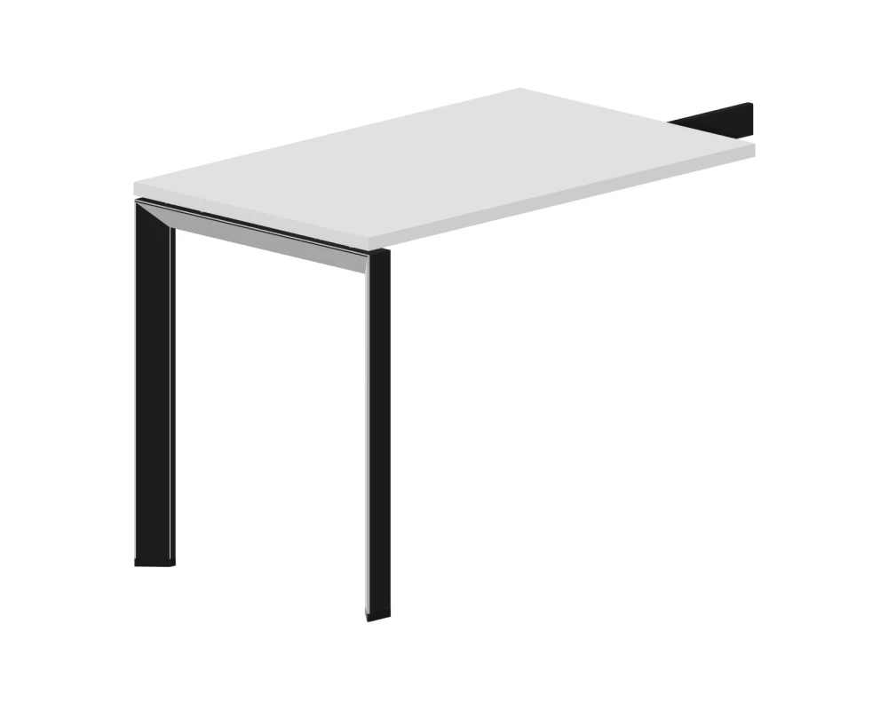 Брифинг-приставка 100х60х72 (меламин) Орбис / Orbis Белый