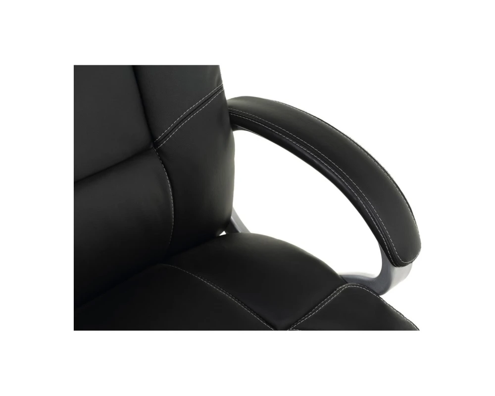 Кресло Albert 2177H Экокожа, Черный