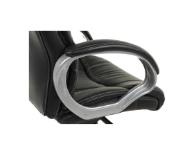 Кресло Albert 2177H Экокожа, Черный images