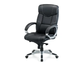 Кресло Albert 2177H Экокожа, Черный images