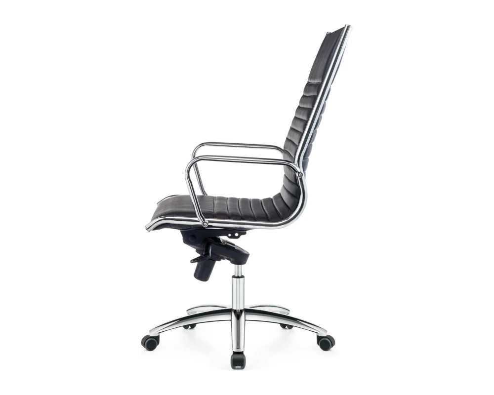 Кресло Roger 2004Н Экокожа, Черный