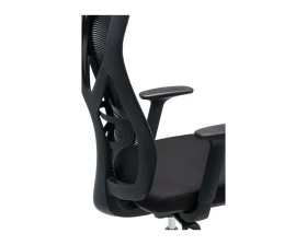 Кресло VIKING-11 M122С-1 Сетка/Ткань, Черный images