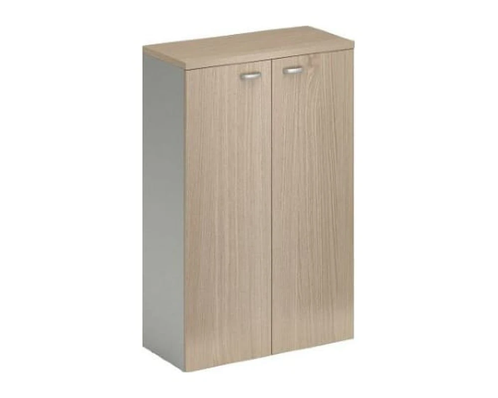 Шкаф 140 с деревянными дверями Флэш / Flash