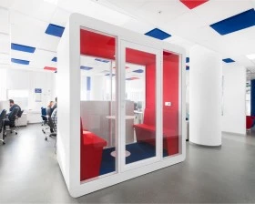 Акустическая кабина LWOP FOUR-SEATER (задняя стенка стекло) images