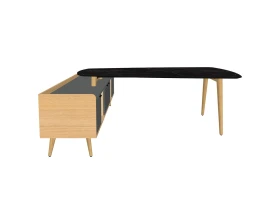 Конференц-стол с опорной тумбой Rem-210.1+Rem-35 Remo images