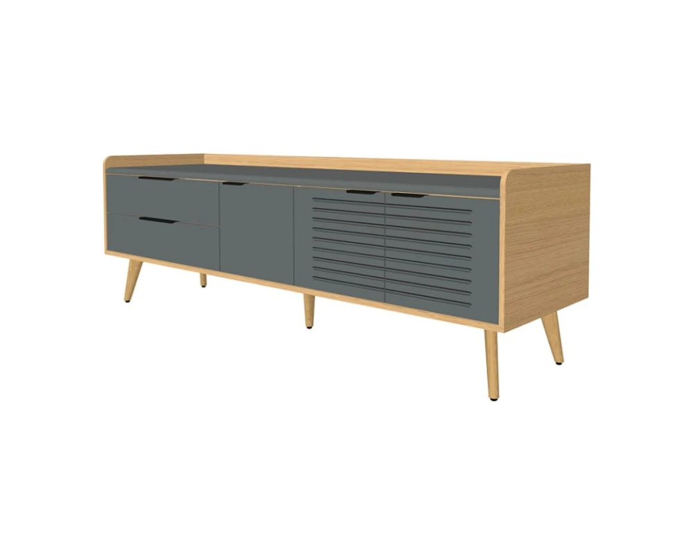 Опорная тумба рабочего стола Rem-34 R/L Remo