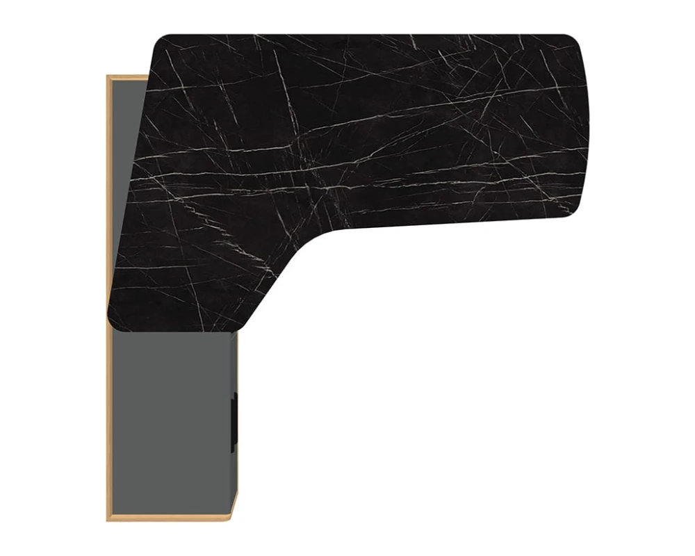 Стол рабочий интегральный с опорной тумбой Rem-209.1L+Rem-34L Remo