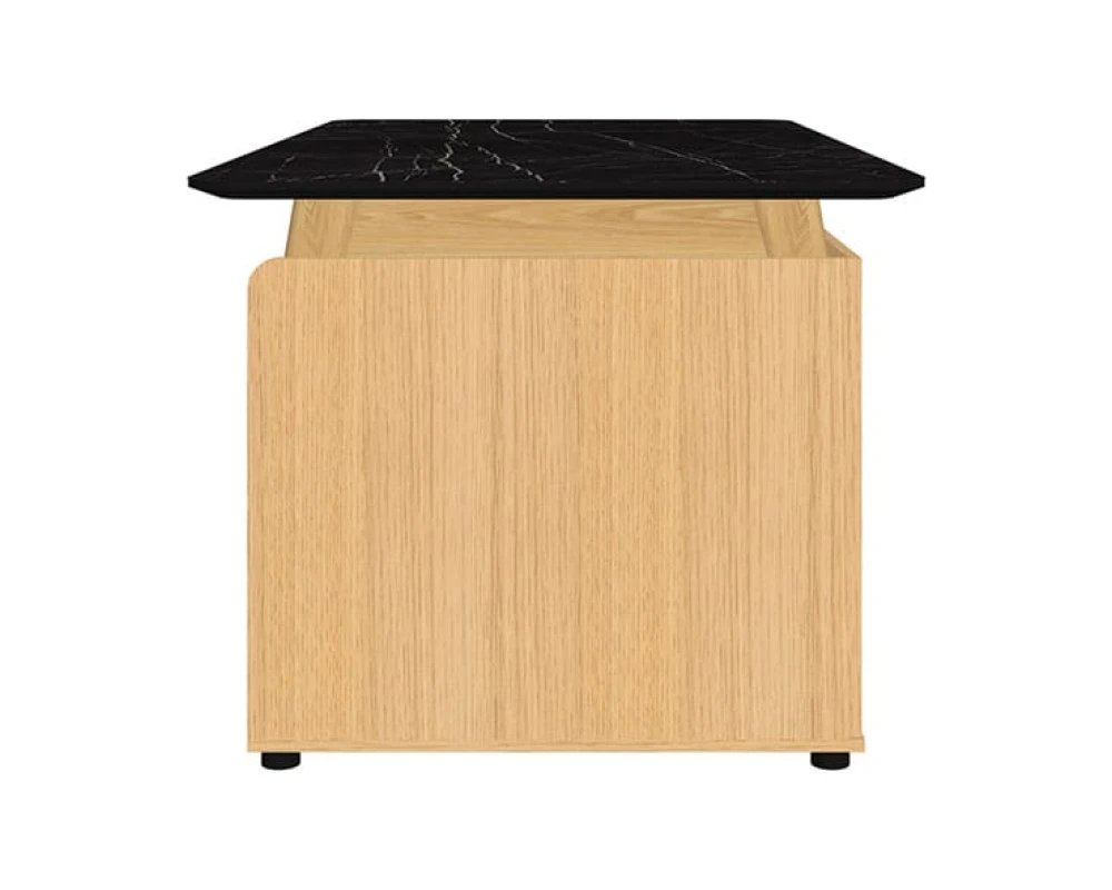 Стол рабочий прямой с опорной тумбой Rem-180.1R+Rem-32 Remo