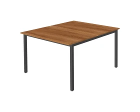 Сдвоенный стол на металлокаркасе WM-4+WM-4+WM-4-02 Work images