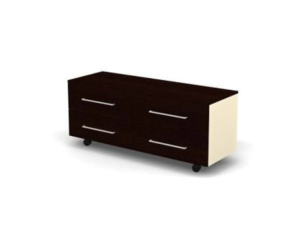Тумба мобильная MDF 137x47x57,4 Accord Director