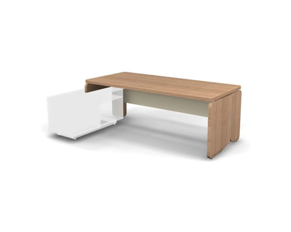 Стол руководителя левый ДСП 200x90 Accord Director