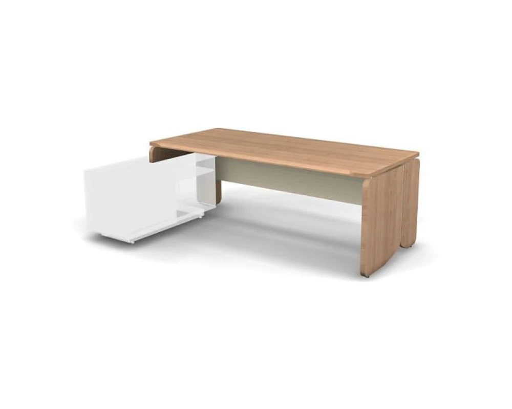 Стол руководителя левый MDF 200x90x74,8 Accord Director