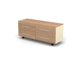 Тумба мобильная MDF 137x47x57,4 Accord Director images