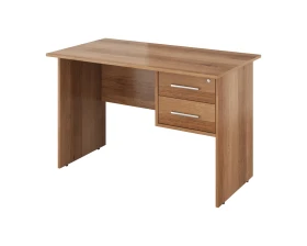 Стол однотумбовый 2 ящика с замком 1180х650х750 Канцлер images