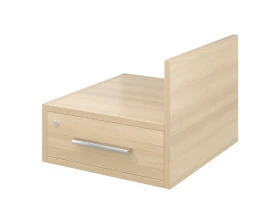 Тумба подвесная 1 ящик 402х404х340 Канцлер images