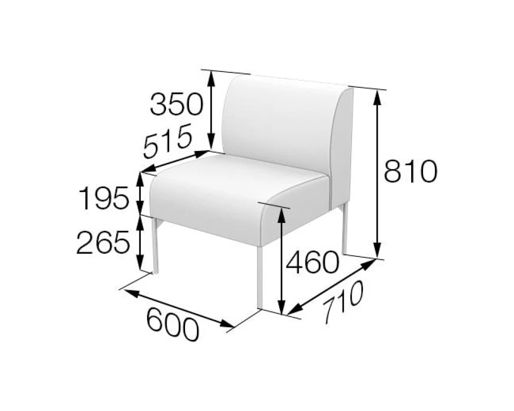 Модуль 1-местный Brd1 Бридж MVK