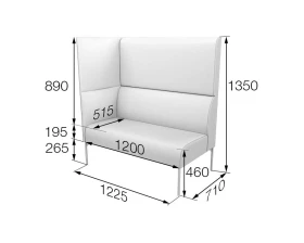 Модуль 2-местный правый высокий Brd2HR Бридж MVK images