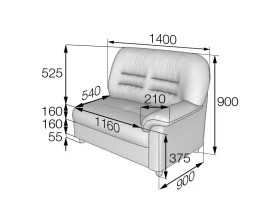Модуль 2-местный левый P2L Премьер MVK images