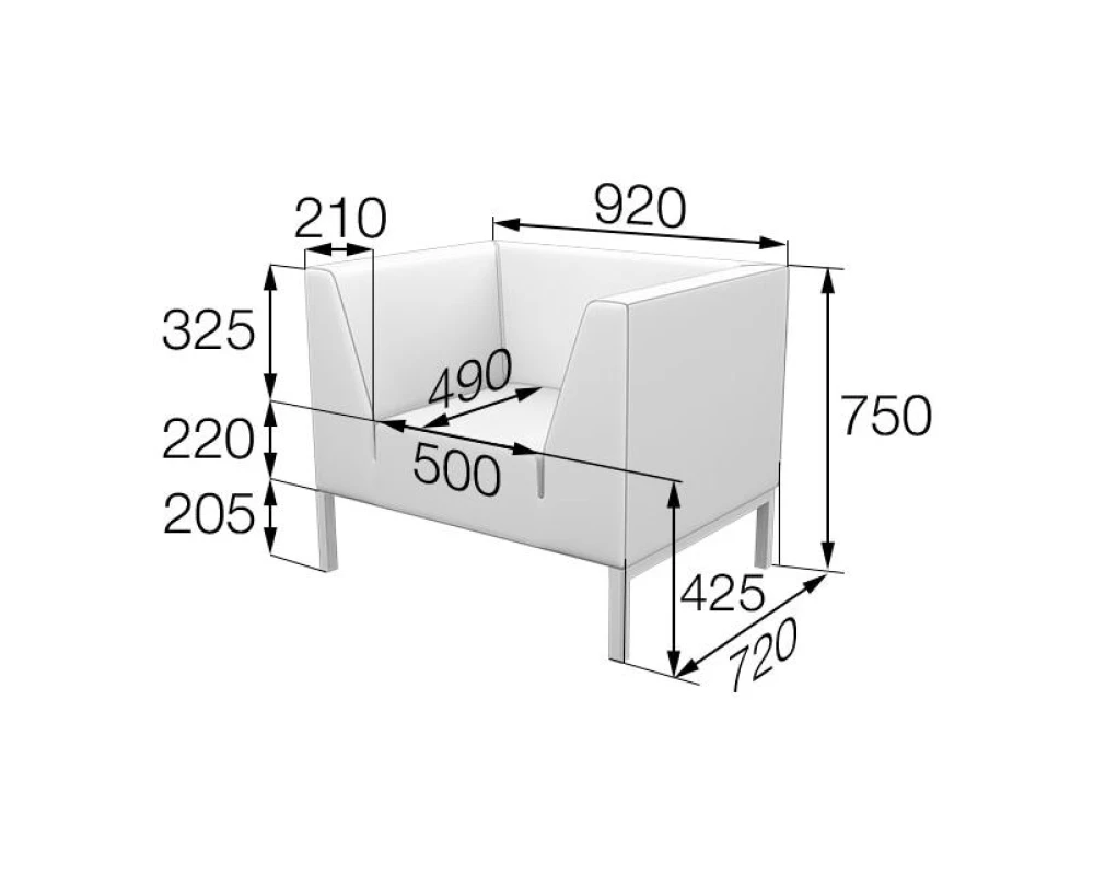 Кресло Rt1 Райт MVK