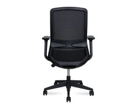 Кресло Norden Комо LB блэк / Como LB black Сетка/ Ткань, Черный images