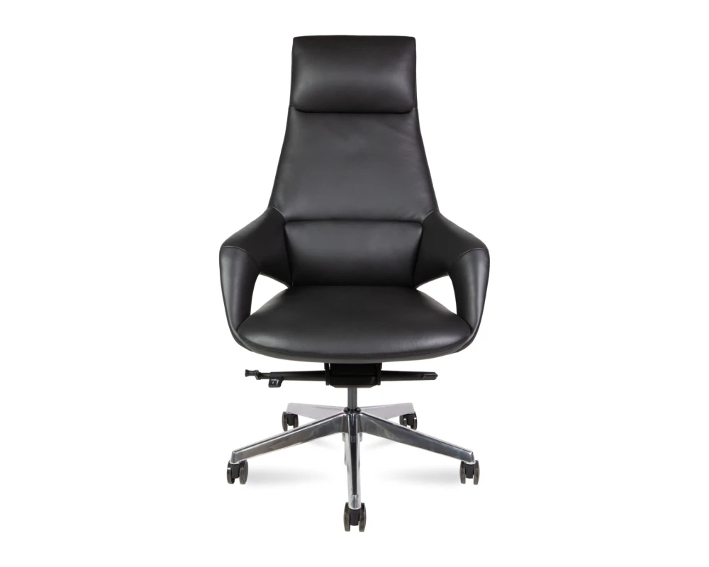 Кресло Norden Шопен Натуральная кожа, Черный