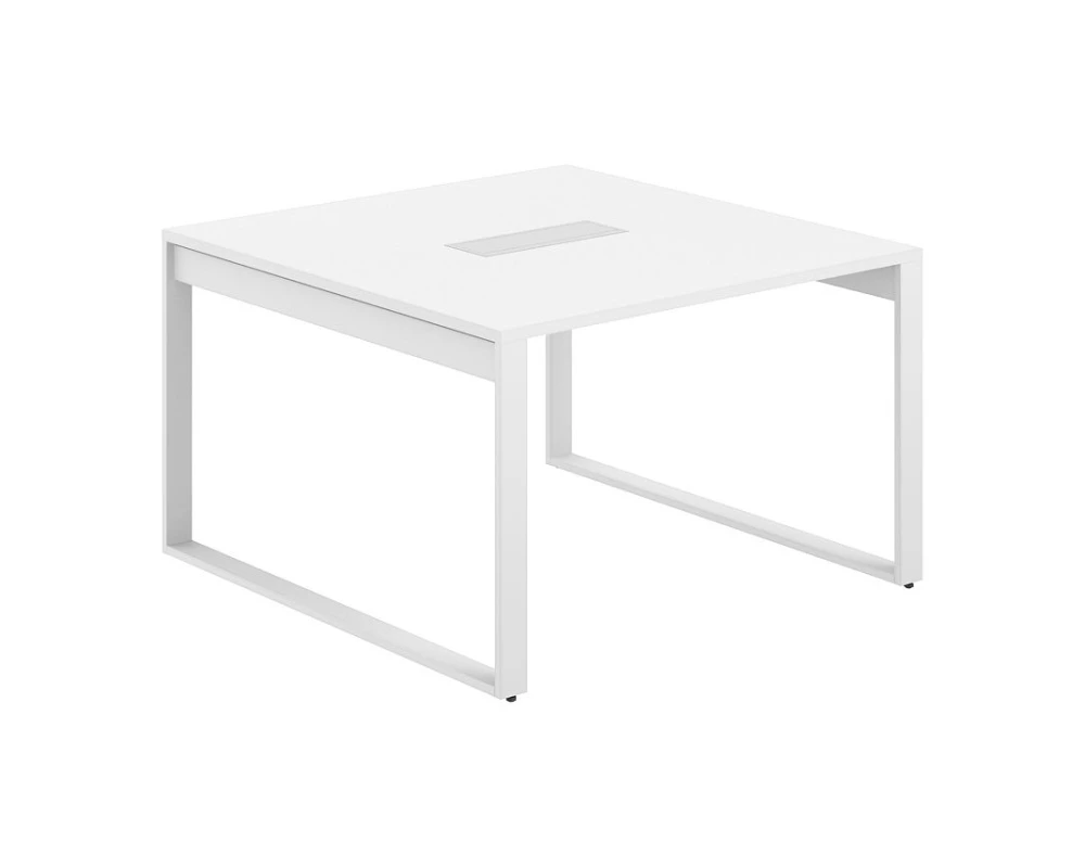 Стол для переговоров 1200х1238х750 Аллегро / Allegro Белый/Белый