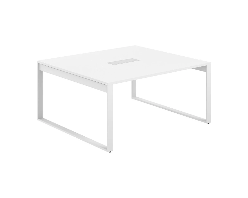 Стол для переговоров 1600х1638х750 Аллегро / Allegro Белый/Белый