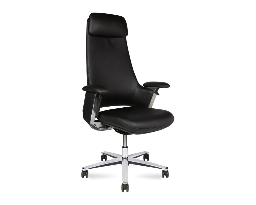 Кресло Norden Йорк / York Натуральная кожа, Черный