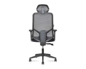 Кресло Norden Бэст / Best черный пластик Сетка/Ткань, Черный images