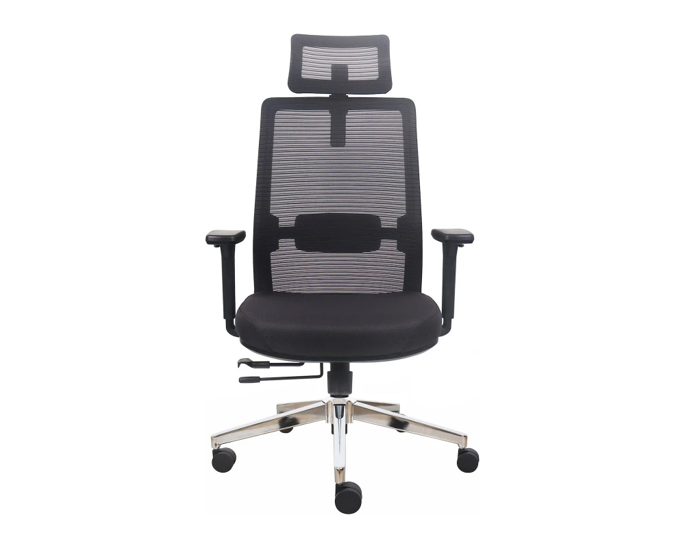 Кресло Norden Райт / Right Сетка/Ткань, Черный