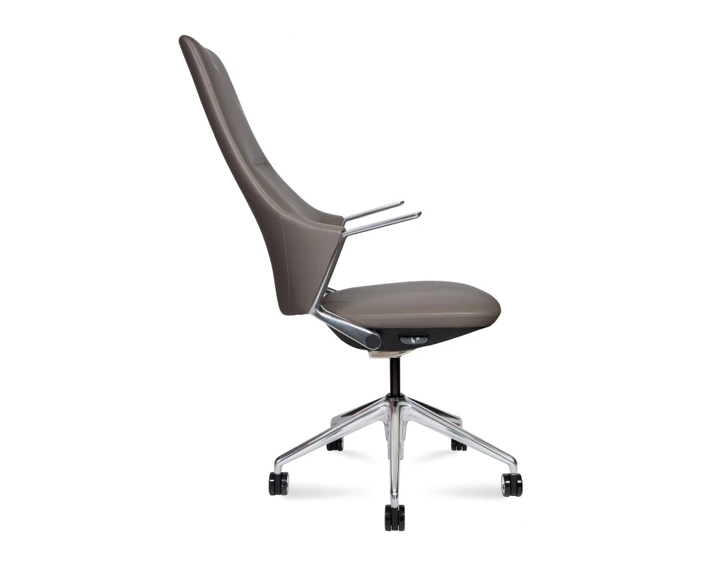 Кресло Norden Хан / Han Натуральная кожа, Серый