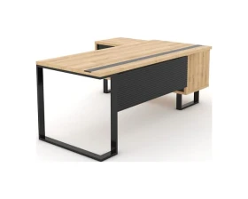 Стол руководителя с одной опорой (монтируемый на тумбу) 180 Зета images