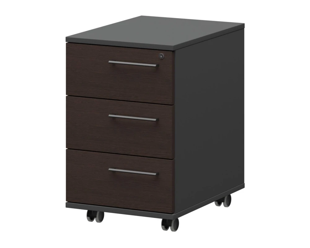 Тумба мобильная/подвесная левая KZT-61L 416x568x648 Кортез