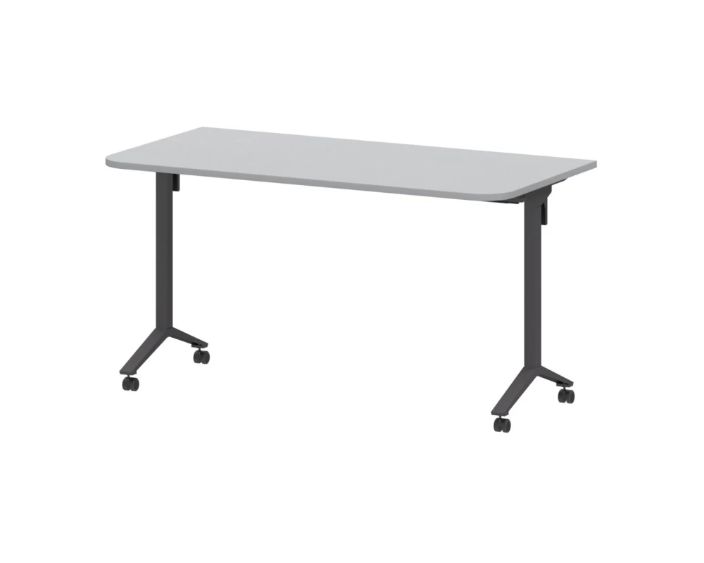 Стол мобильный складной радиусный МБ22-140.70Р 1400x700x750 Моби