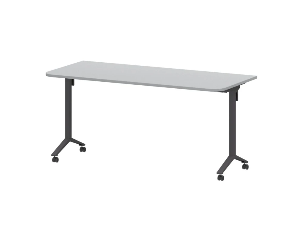 Стол мобильный складной радиусный МБ22-160.70Р 1600x700x750 Моби