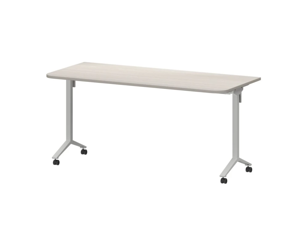 Стол мобильный складной радиусный МБ22-160.70Р 1600x700x750 Моби